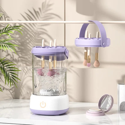 Automatic High-Speed Makeup Brush Cleaner and Dryer