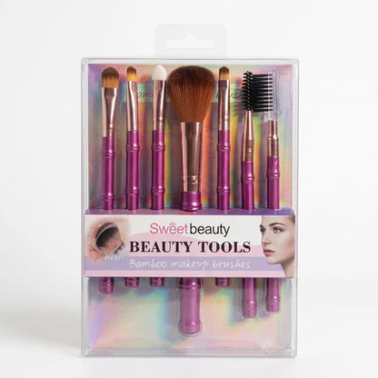 8 Piece Professional Makeup Brush Set