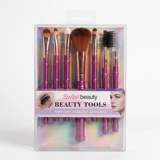 8 Piece Professional Makeup Brush Set